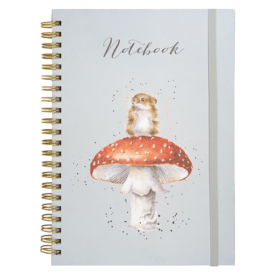 'HE'S A FUN-GI' MOUSE A4 NOTEBOOK