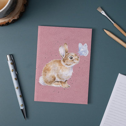 'I SPY A BUTTERFLY' RABBIT A6 NOTEBOOK