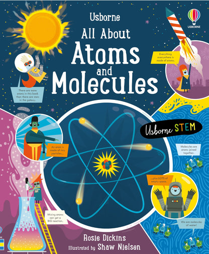 Usborne Book and Jigsaw Atoms and Molecules