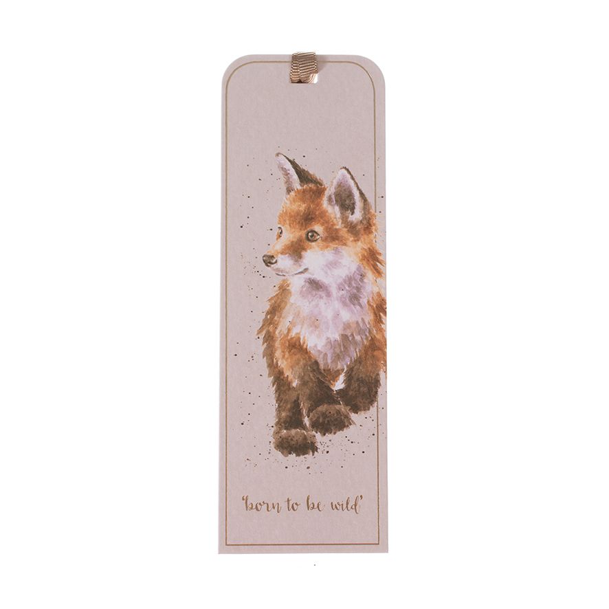 'BORN TO BE WILD' FOX BOOKMARK