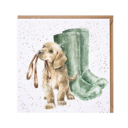 'HOPEFUL' LABRADOR CARD