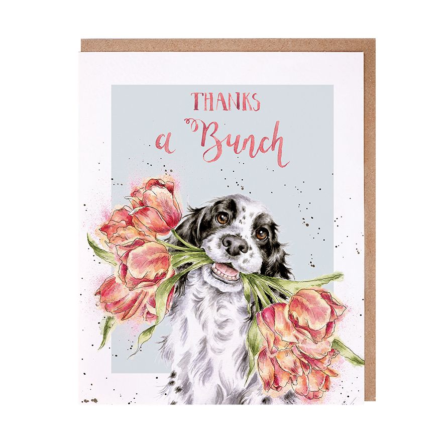 'THANKS A BUNCH' THANK YOU CARD