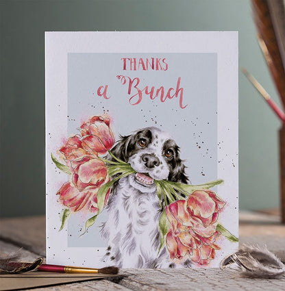 'THANKS A BUNCH' THANK YOU CARD