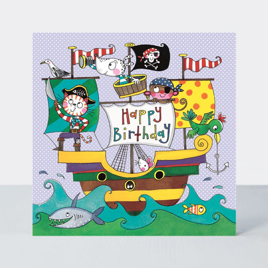 JIGSAW CARD – ANIMAL PIRATE SHIP