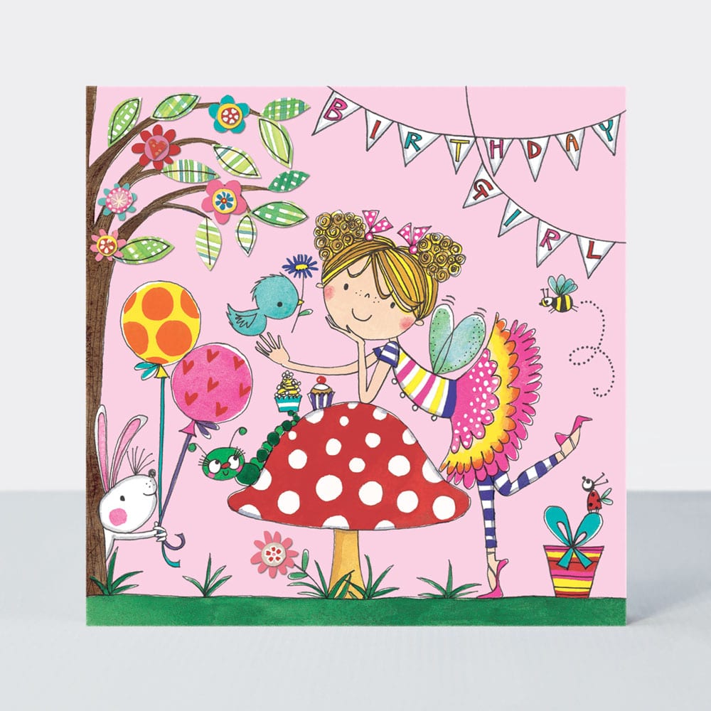 JIGSAW CARD – BIRTHDAY GIRL FAIRY & ANIMALS