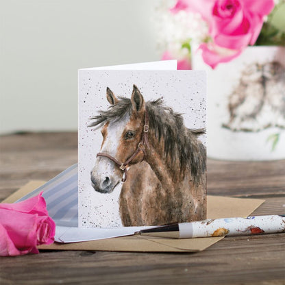 'SPIRIT' HORSE MINI CARD