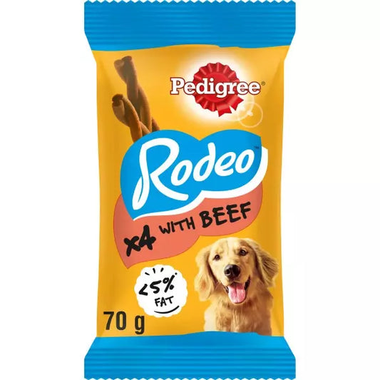 Pedigree Rodeo Dog Treats with Beef