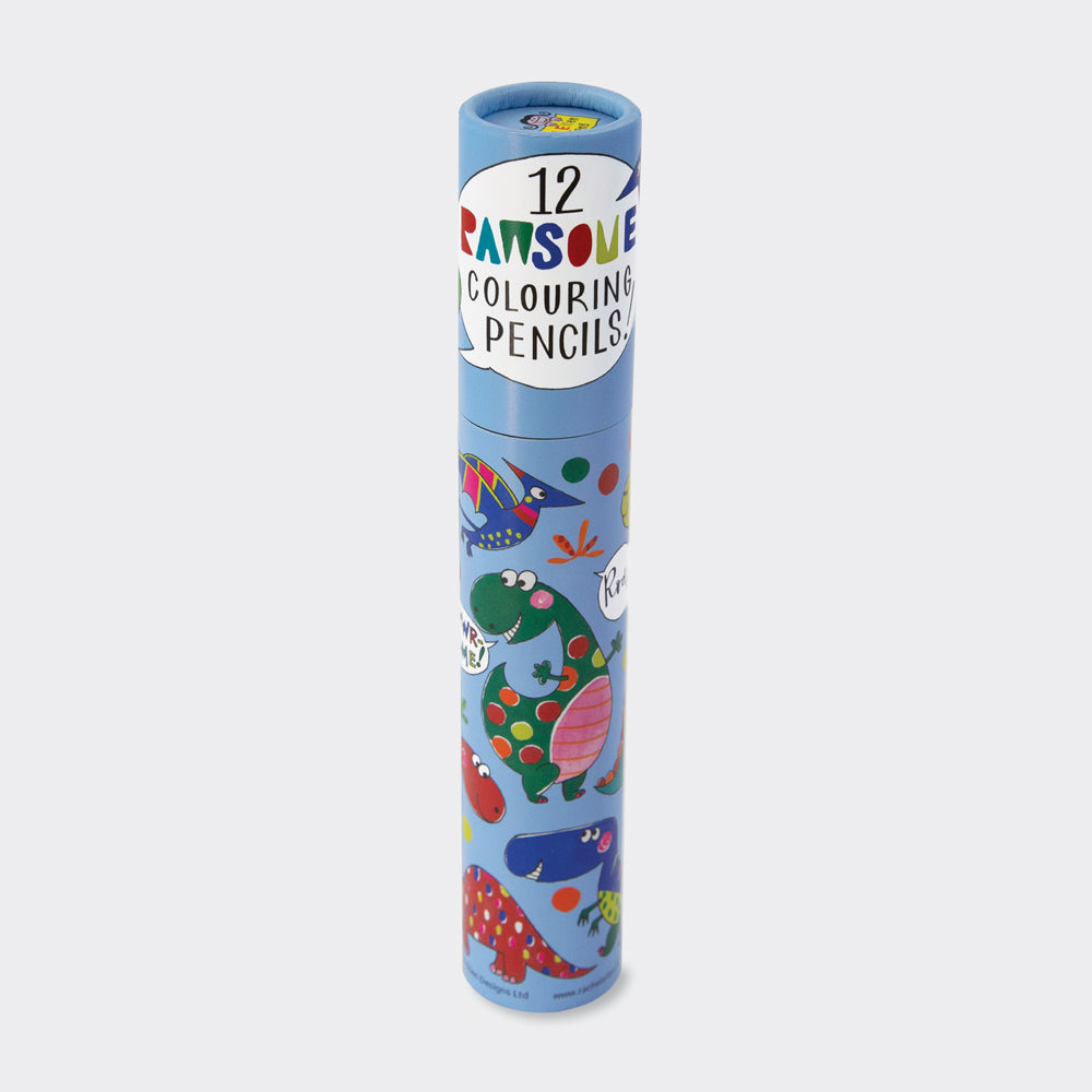 COLOURING PENCIL SET – DINOSAURS