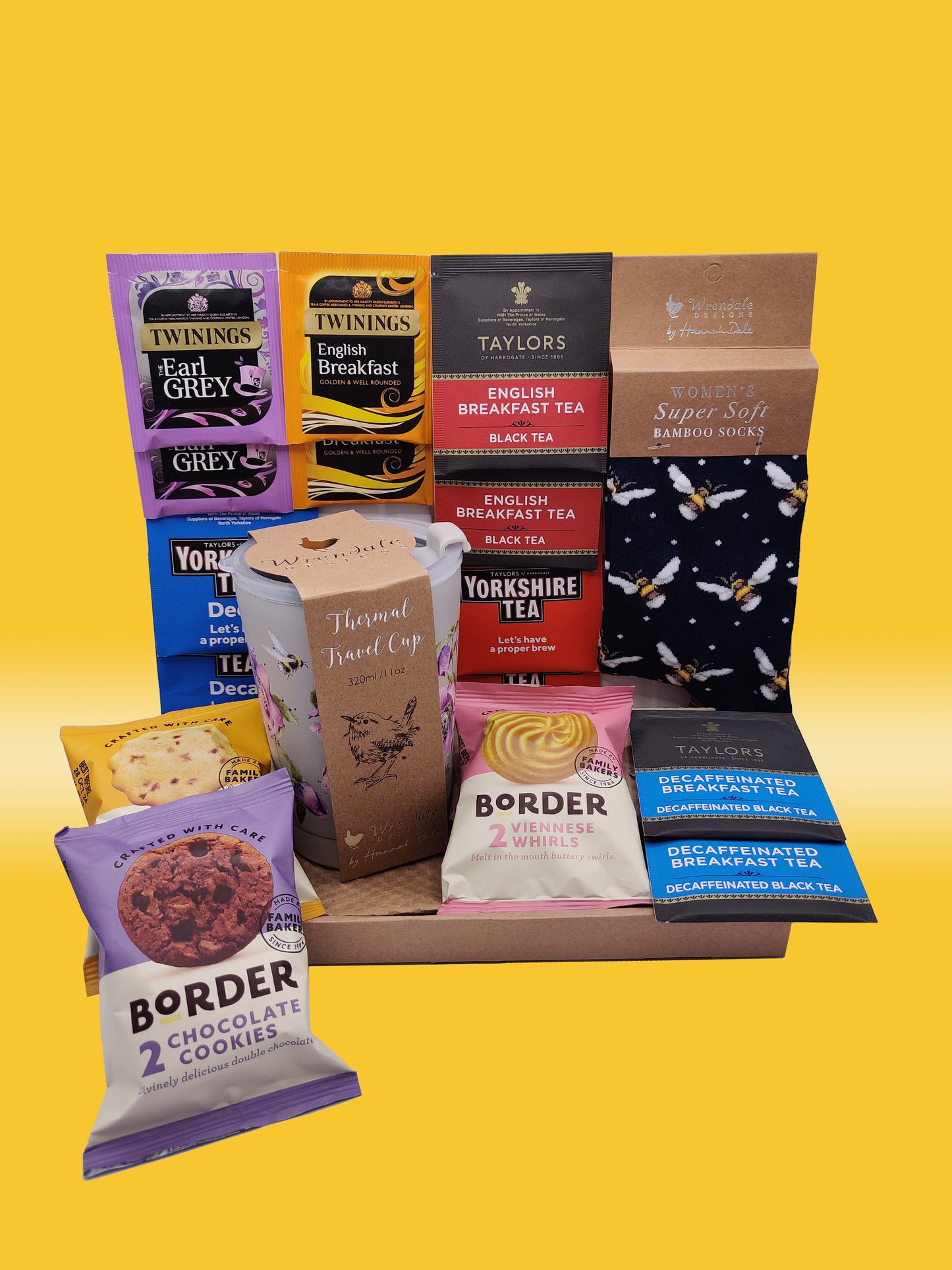 The Busy Bee: Tea and biscuit gift hamper