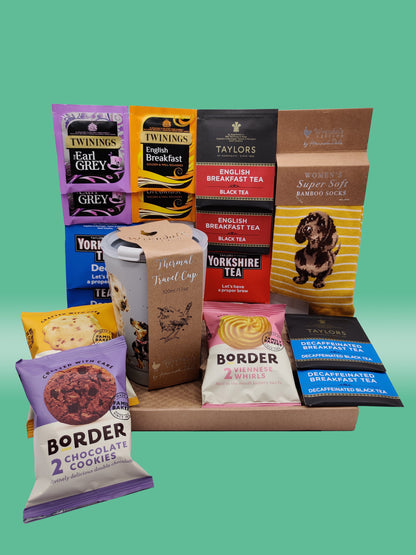 The Dog Walker: Tea and biscuits gift hamper