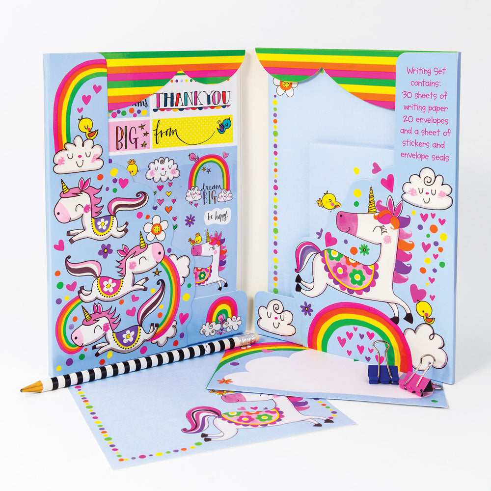 WRITING SET WALLET – MAGICAL UNICORN