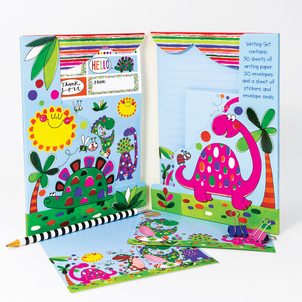 WRITING SET WALLET – RAWR-SOME SET DINOSAURS