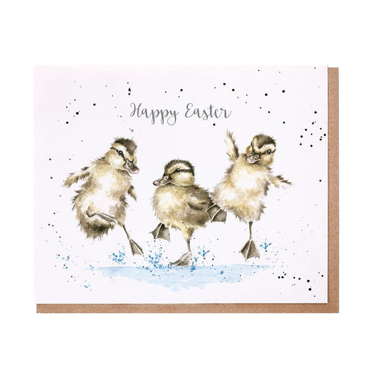 'QUACKING EASTER' DUCK EASTER CARD