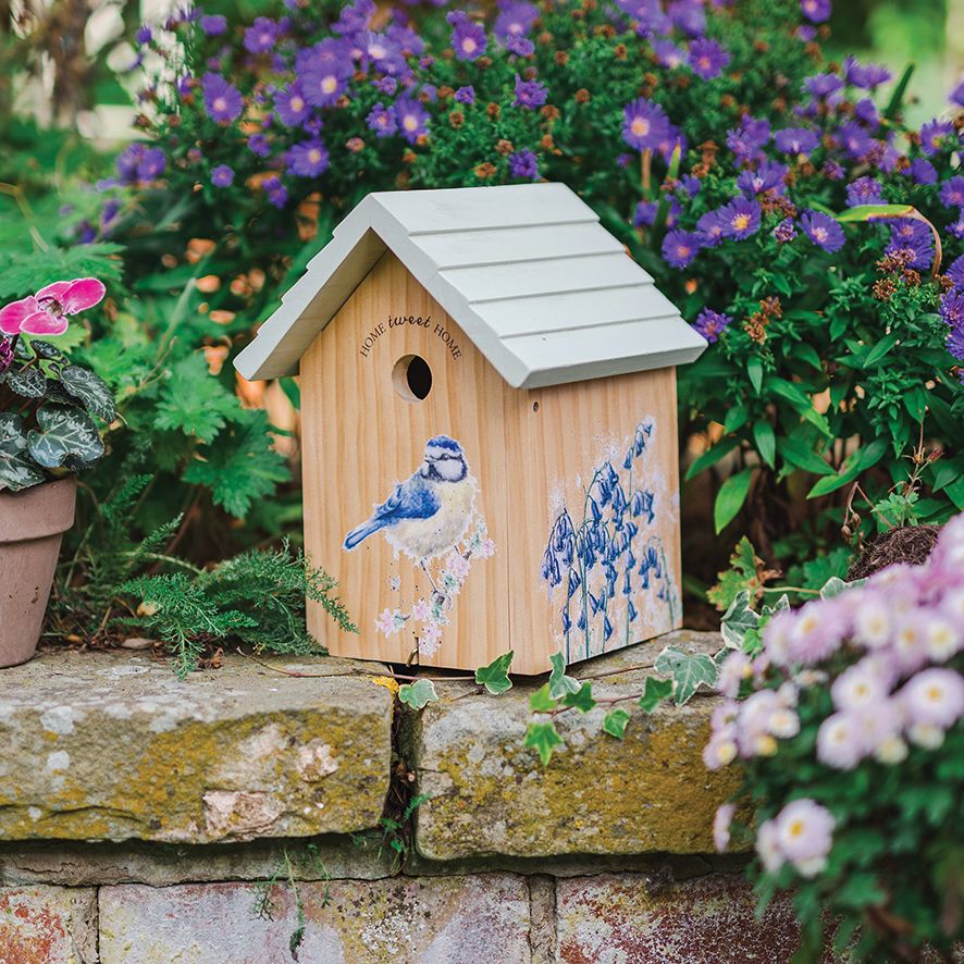 BLUE TIT BIRD HOUSE