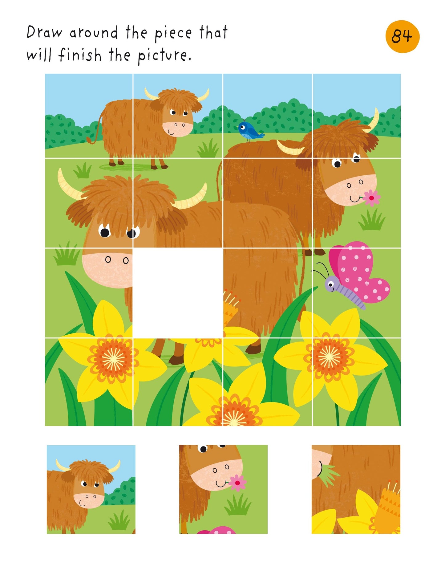 Little Children's Springtime Puzzles