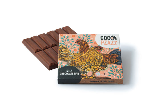 Coco Pzazz Milk Chocolate Bar