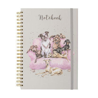 'MOVIE NIGHT' DOG A4 NOTEBOOK